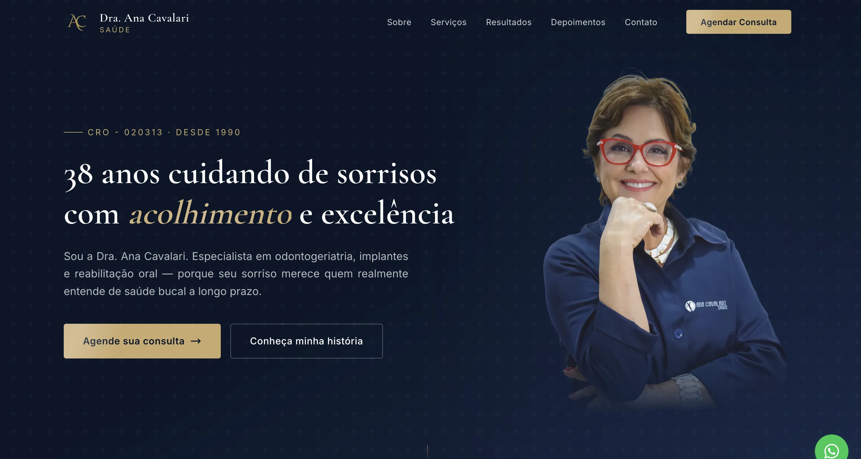 Template Dra. Ana Cavalari — Capy Systems