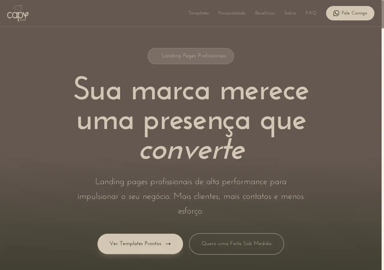 Template Corporativa — Capy Systems