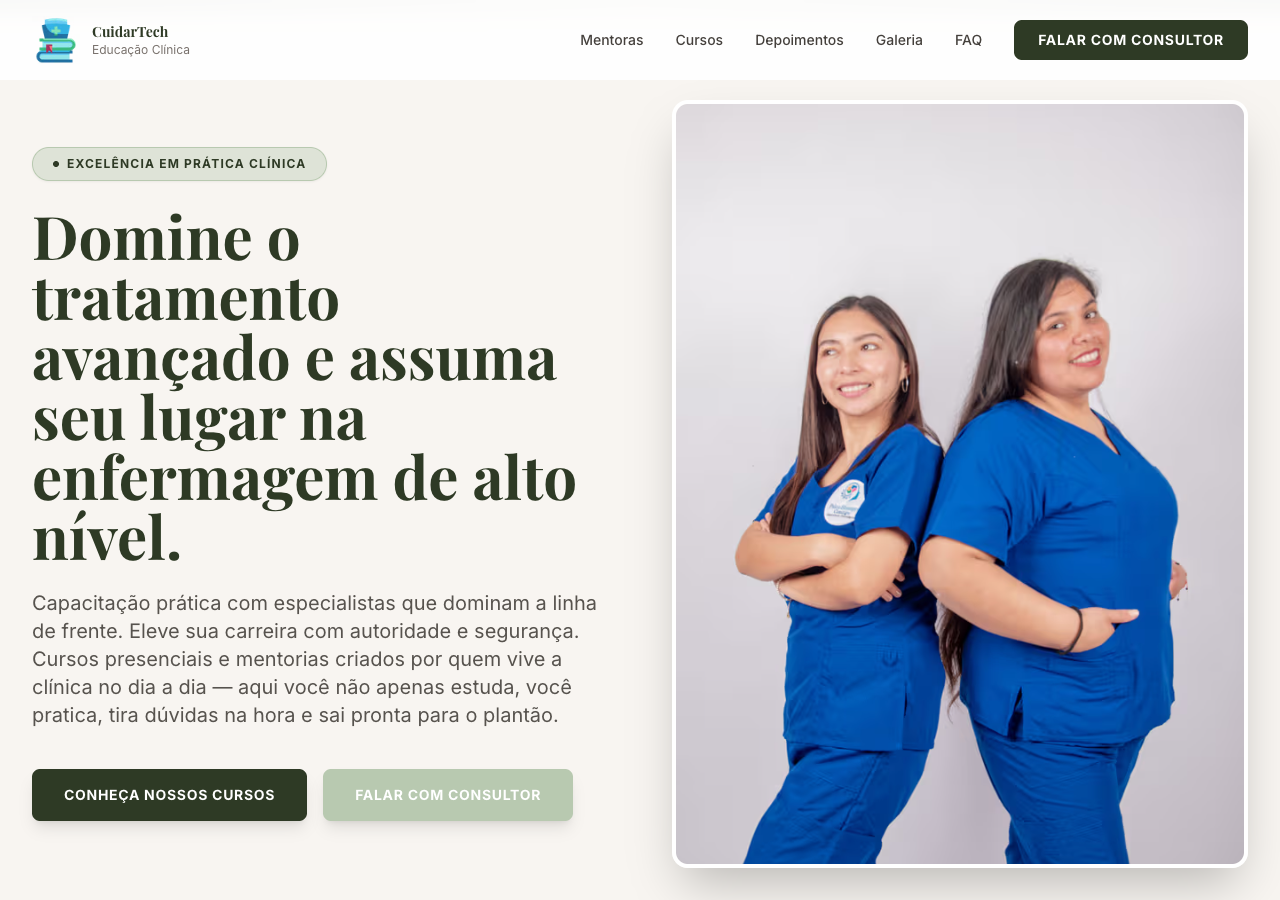 Template Cursos